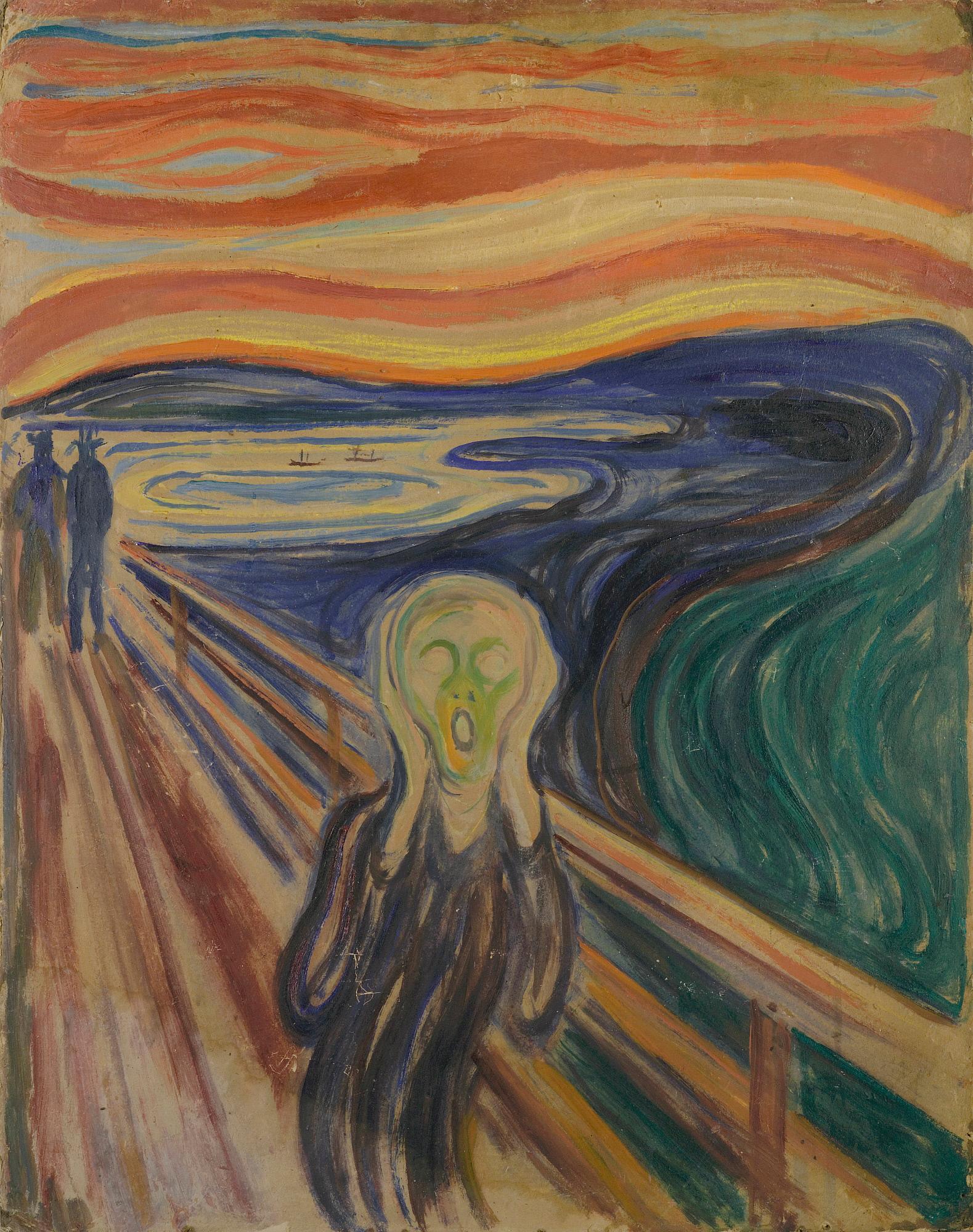 The Scream oil