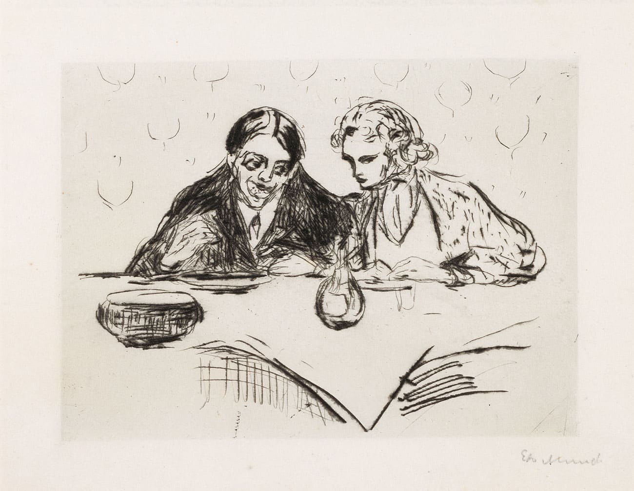 Edvard-Munch-63-Evening-Meal