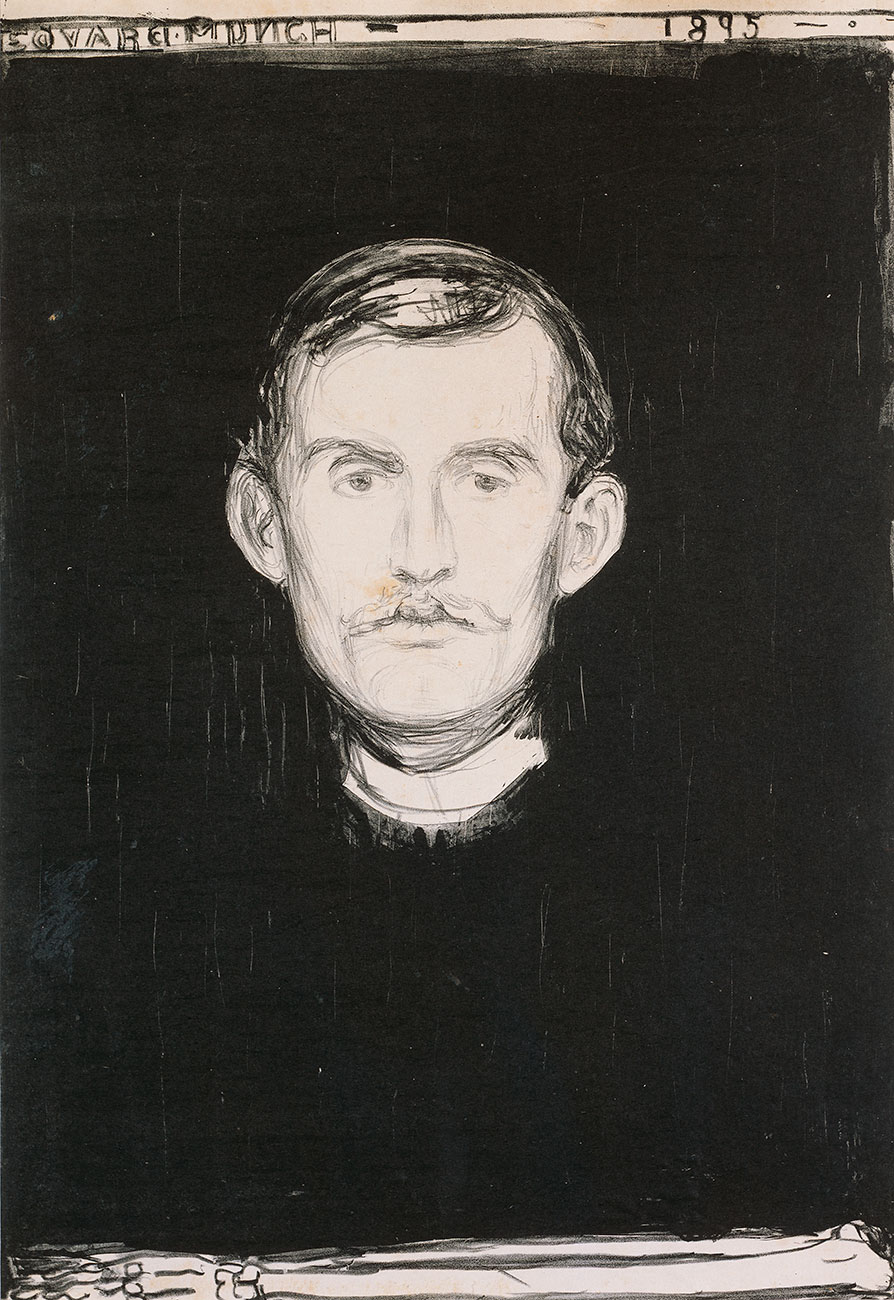Edvard-Munch-66-Self-Portrait