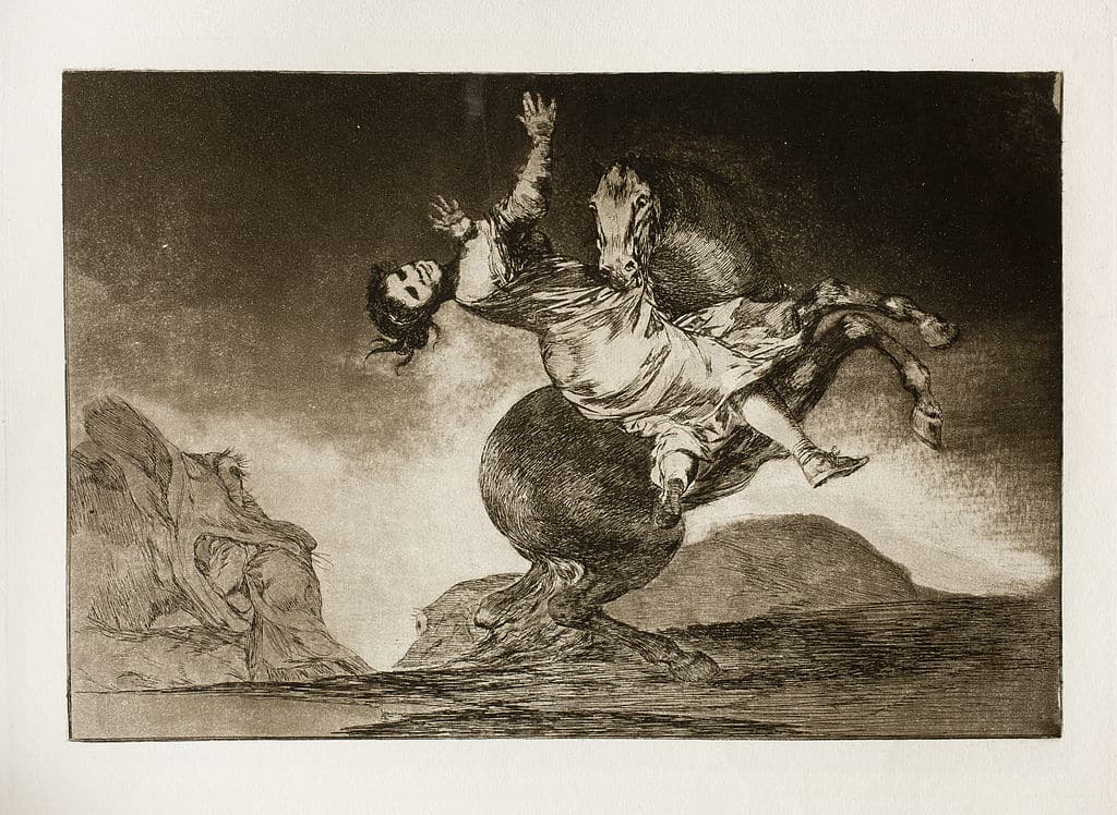 Francisco-Goya-10-El-caballo-raptor