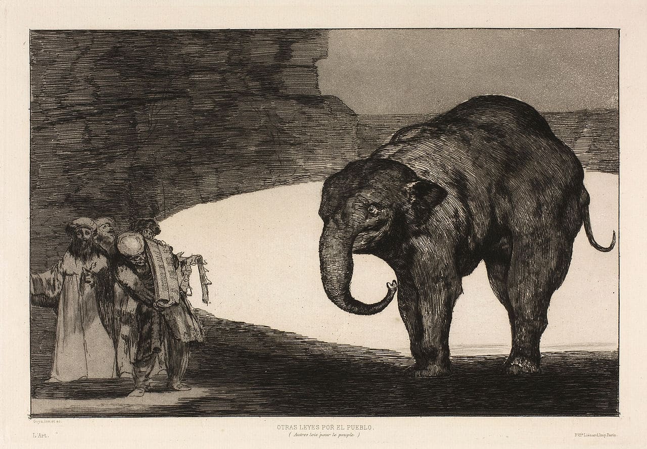 Francisco-Goya-20-Disparate-de-bestia